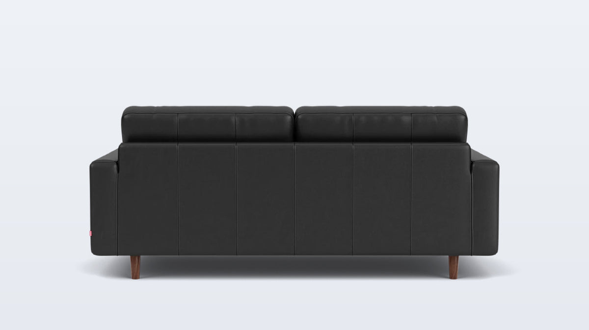 oskar apartment sofa - leather