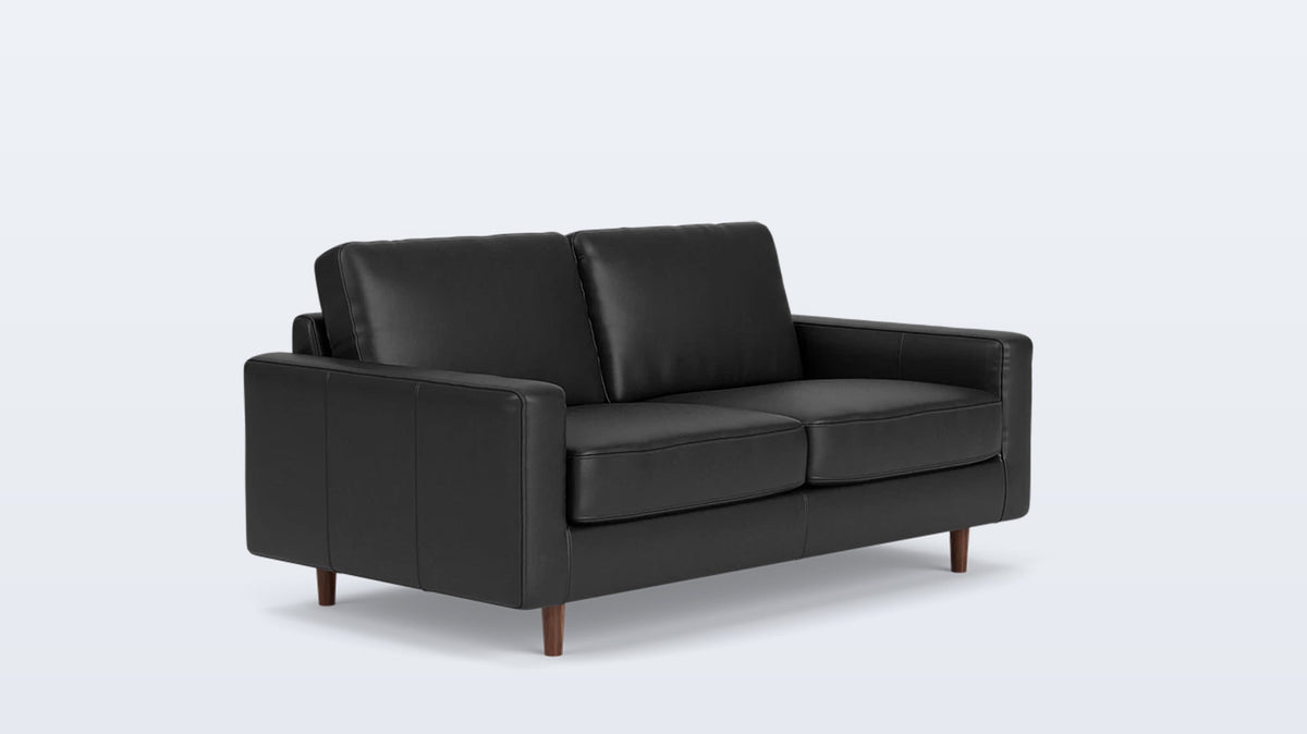 oskar loveseat - leather