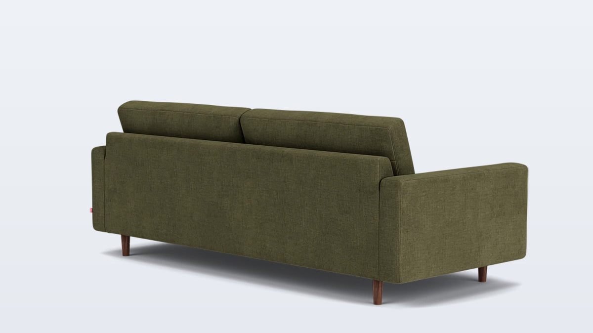 oskar plush 85&quot; sofa - fabric