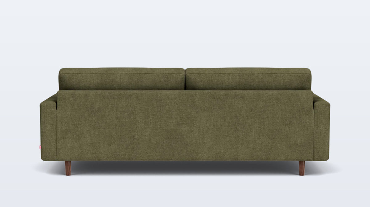 oskar plush 85&quot; sofa - fabric