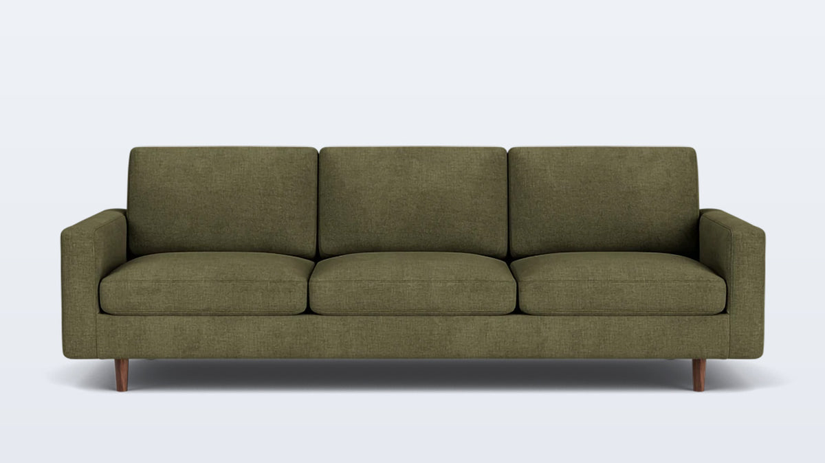 oskar plush 93&quot; sofa - fabric