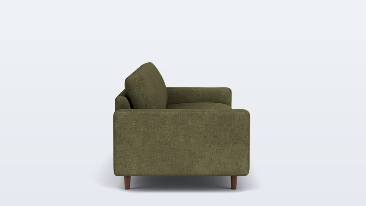 oskar plush 93&quot; sofa - fabric