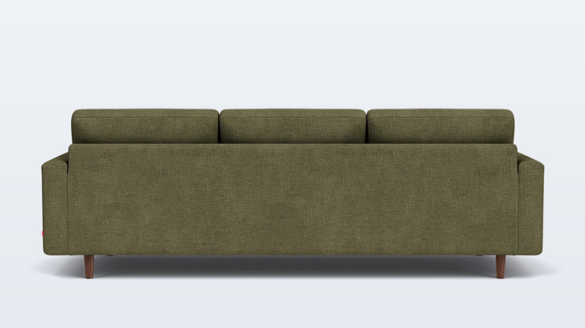 oskar plush 93&quot; sofa - fabric