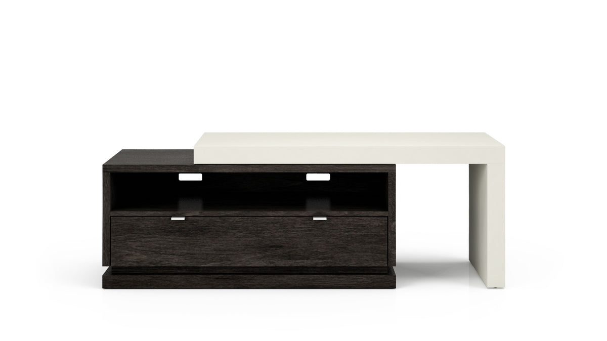 otello 45&quot; media stand with L top