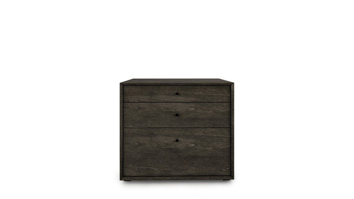 outline 3-drawer file cabinet
