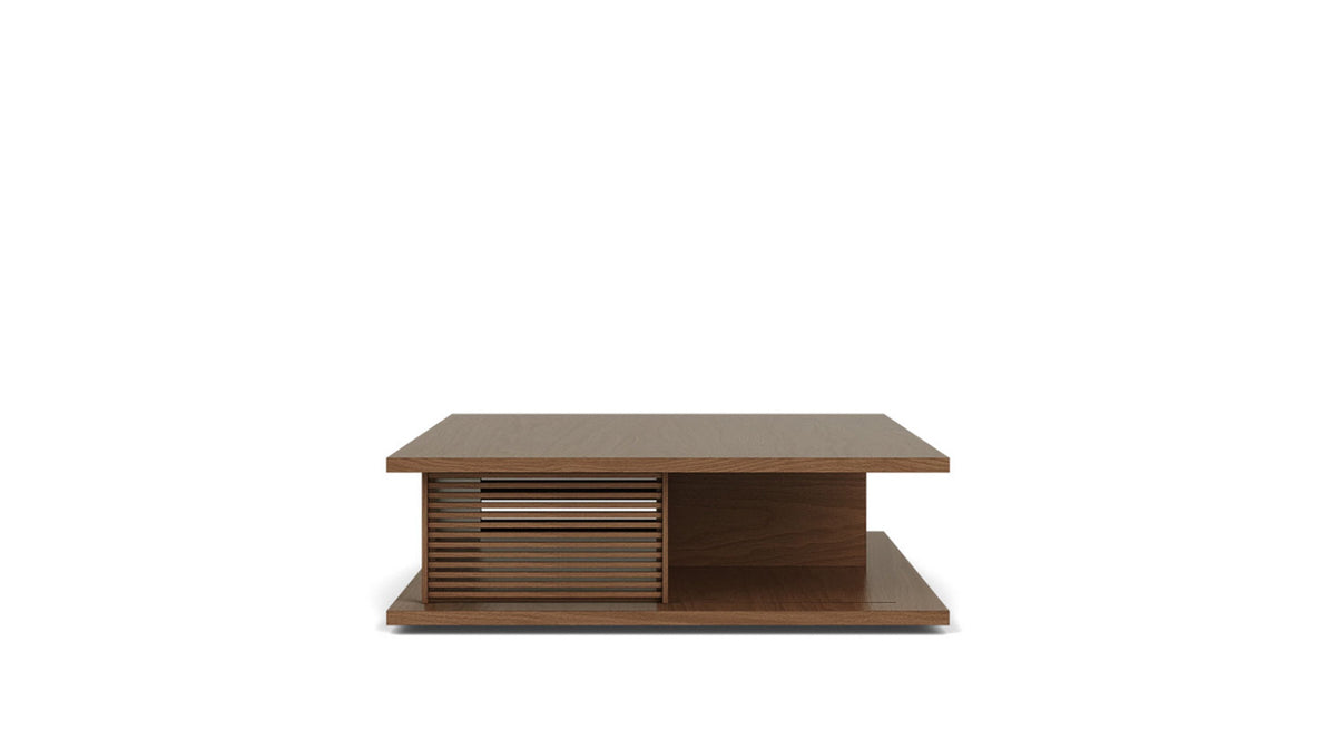 plank square coffee table