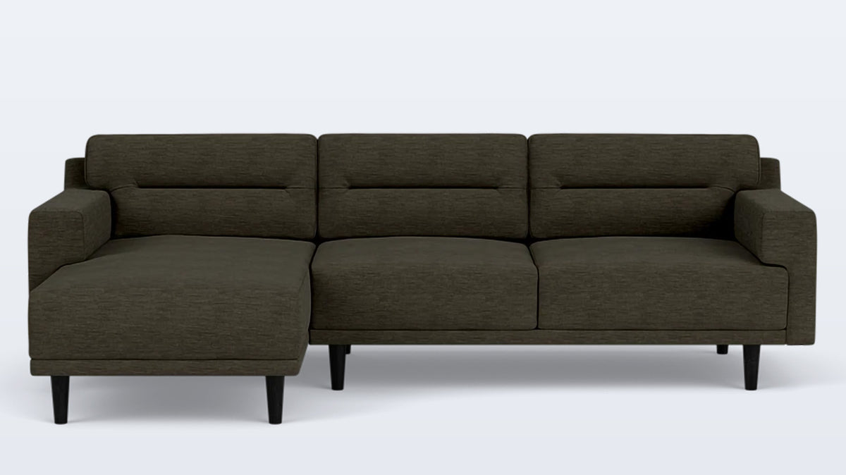 remi 2-piece sectional (horizontal pull) - fabric