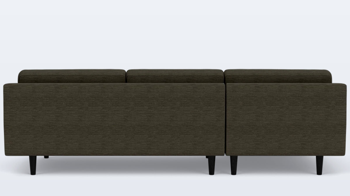 remi 2-piece sectional (horizontal pull) - fabric