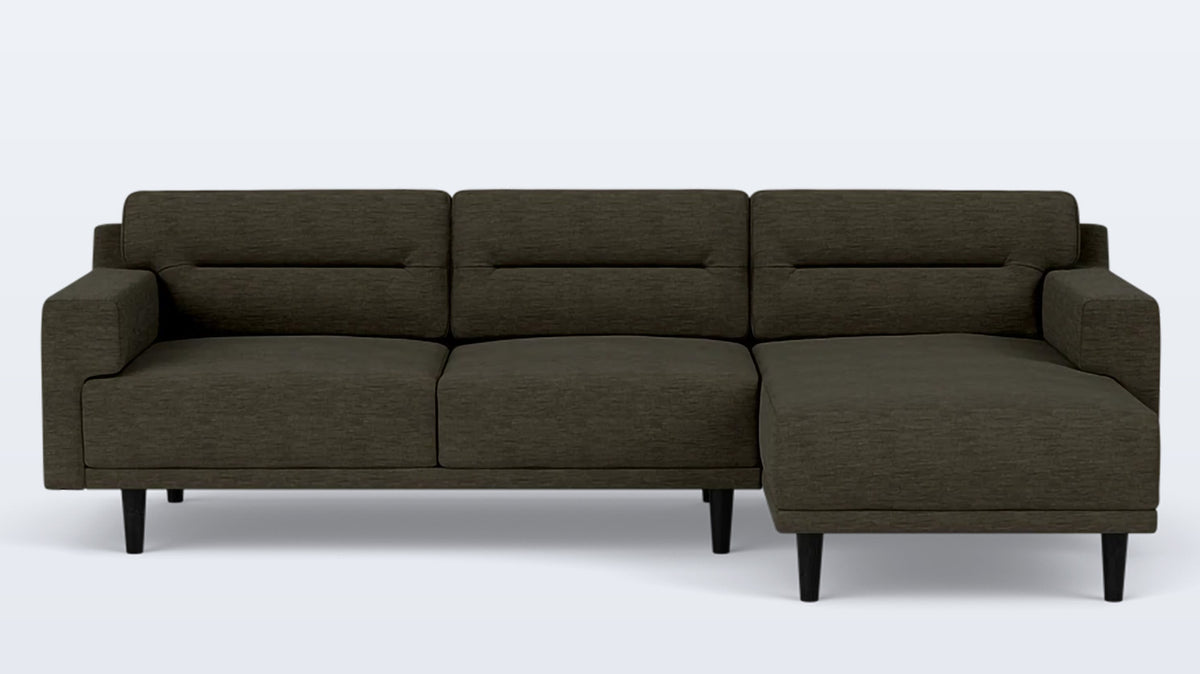 remi 2-piece sectional (horizontal pull) - fabric