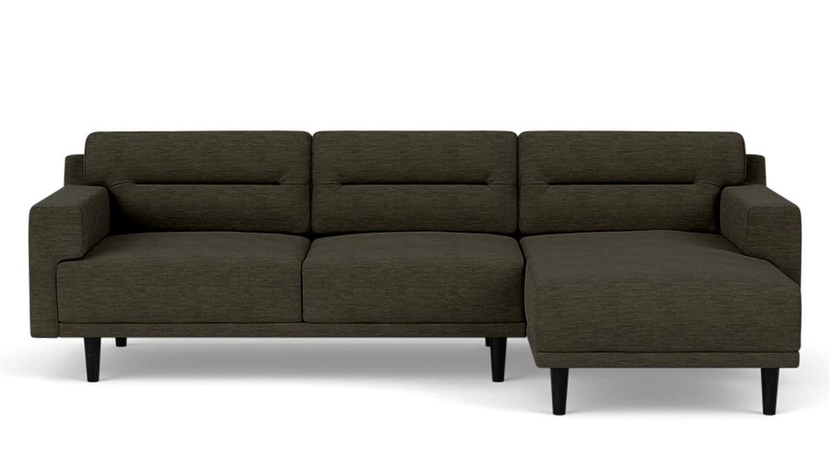 remi 2-piece sectional (horizontal pull) - fabric