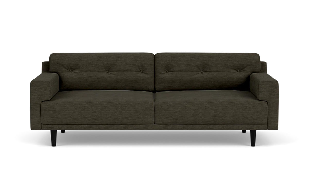 remi 87&quot; sofa (button) - fabric