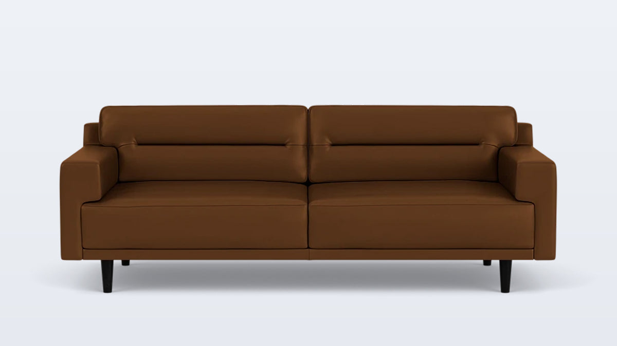 remi 87&quot; sofa (horizontal pull) - leather