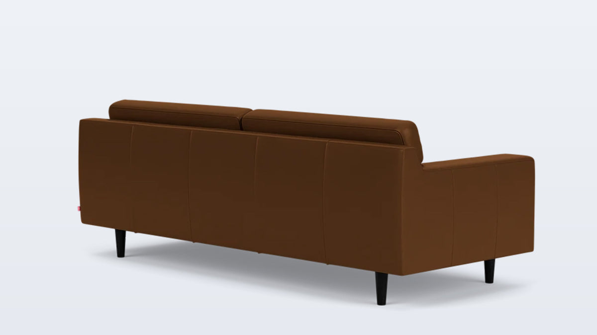 remi 87&quot; sofa (horizontal pull) - leather