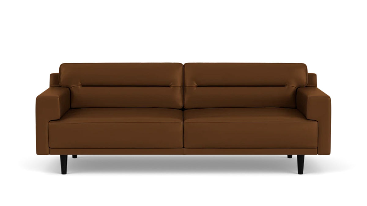 remi 87&quot; sofa (horizontal pull) - leather