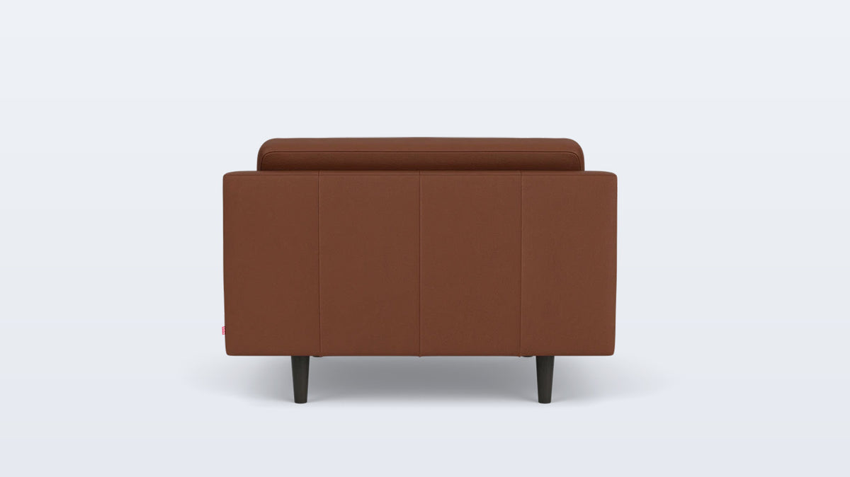 remi chair (button) - leather