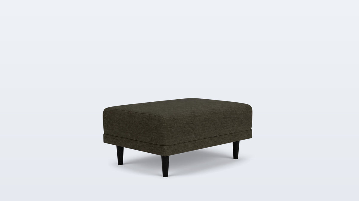 remi ottoman - fabric