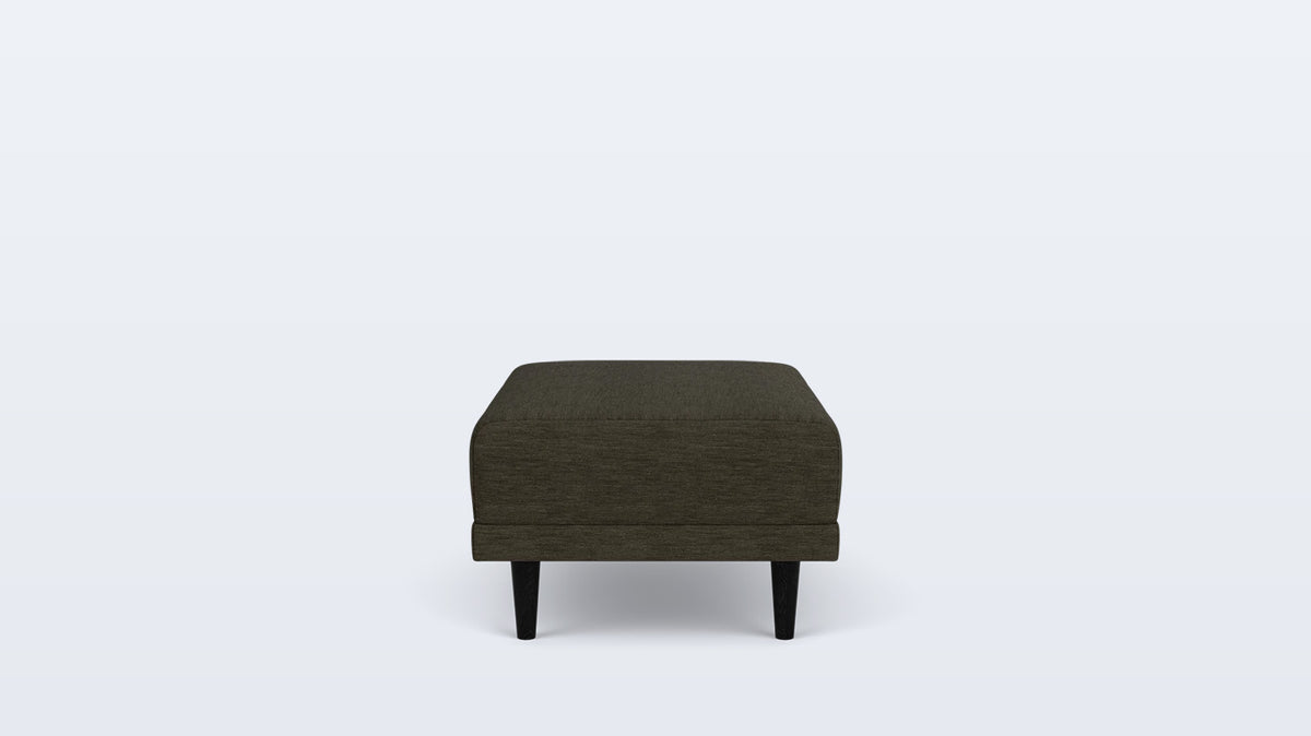 remi ottoman - fabric