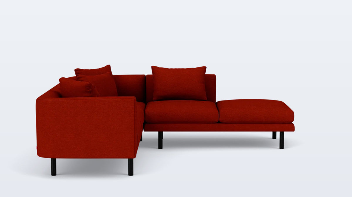 replay 2-piece sectional - fabric