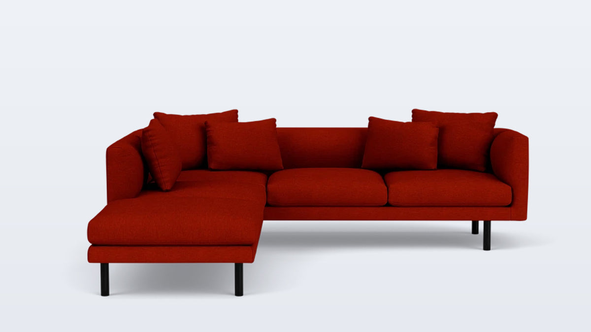 replay 2-piece sectional - fabric