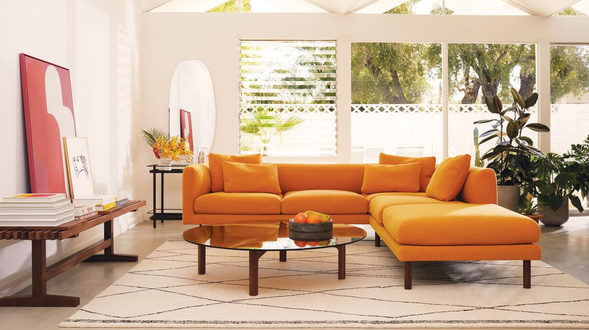 replay 2-piece sectional - fabric