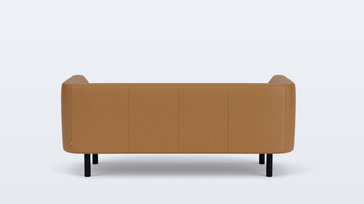 replay club loveseat - leather