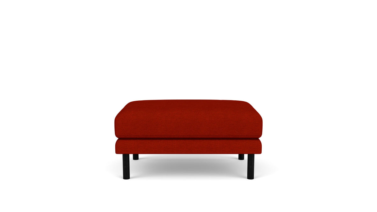 replay rectangular ottoman - fabric