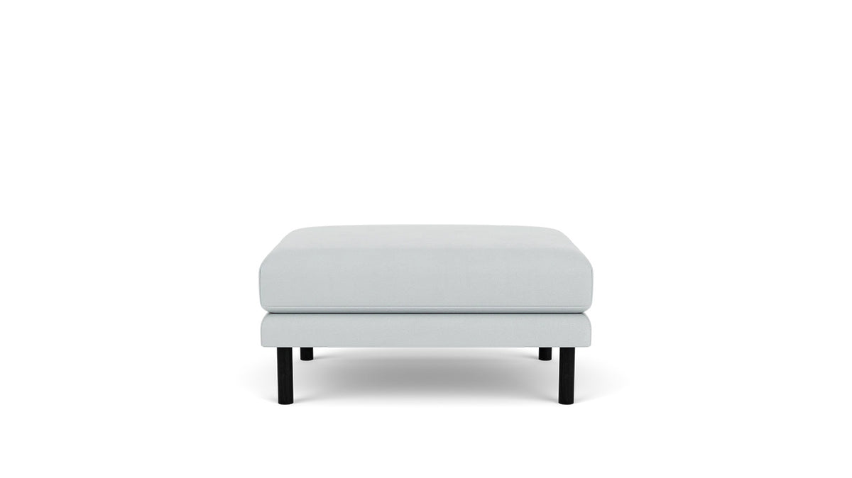 replay rectangular ottoman - leather