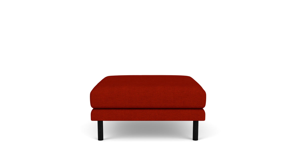 replay square ottoman - fabric