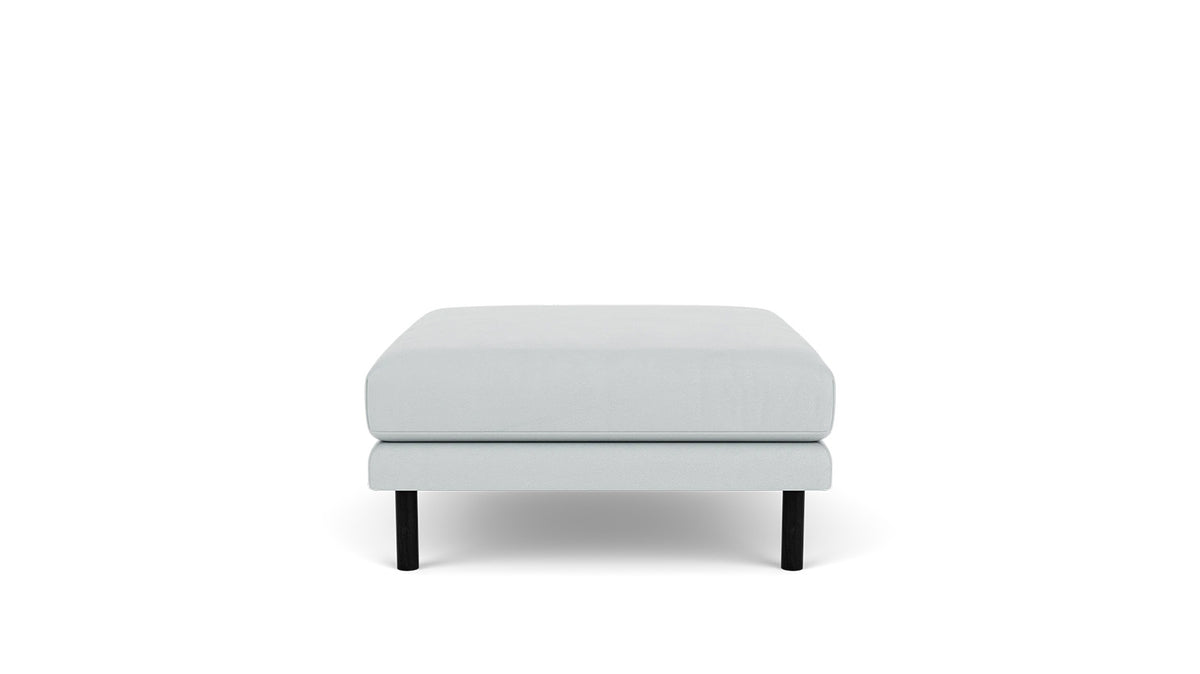 replay square ottoman - leather