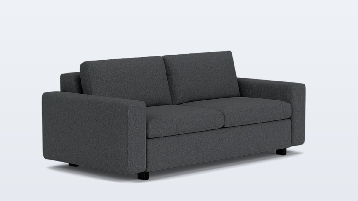 reva double sleeper sofa - fabric