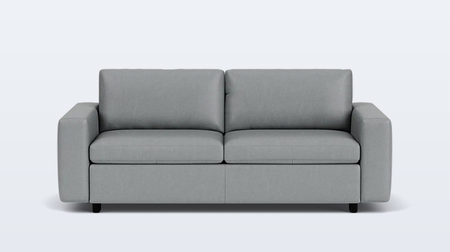 leather twin sleeper sofa