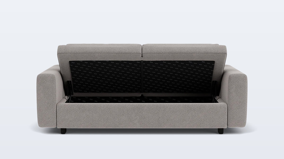 reva storage loveseat - fabric