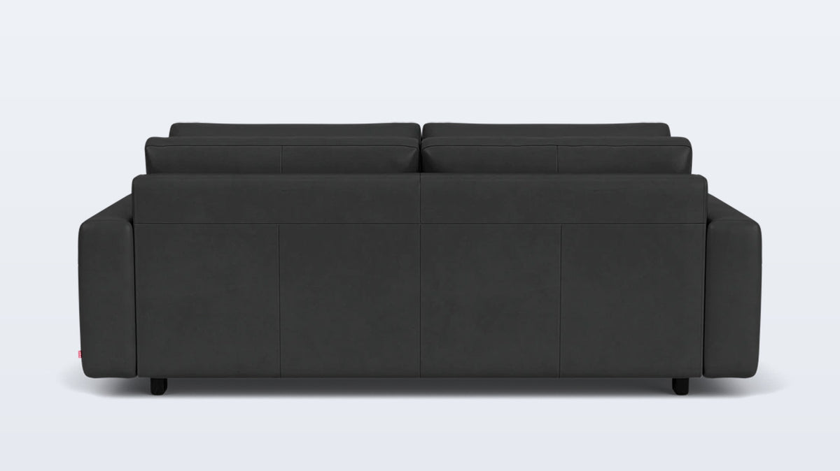 reva storage sofa - leather