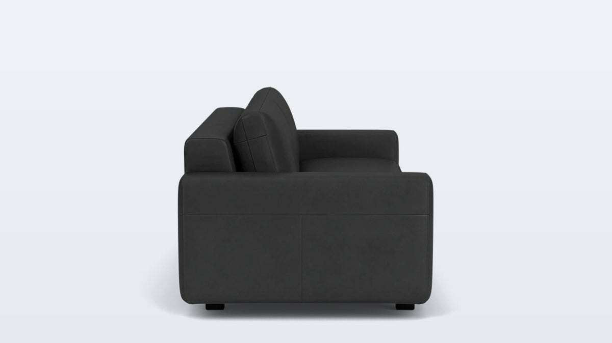 reva storage sofa - leather