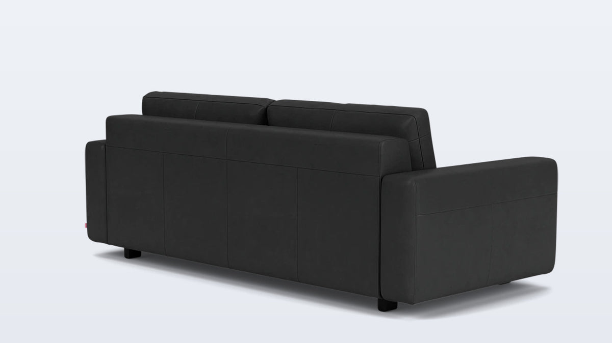 reva storage sofa - leather