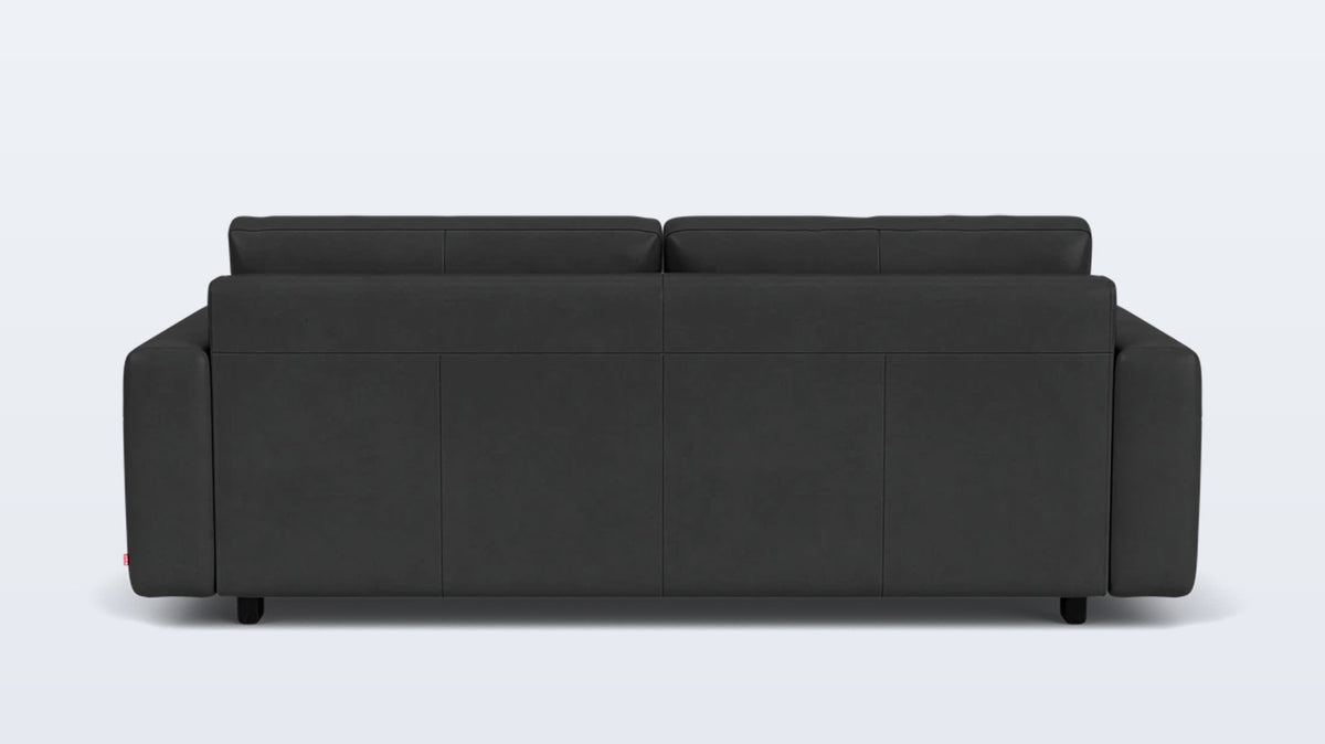 reva storage sofa - leather