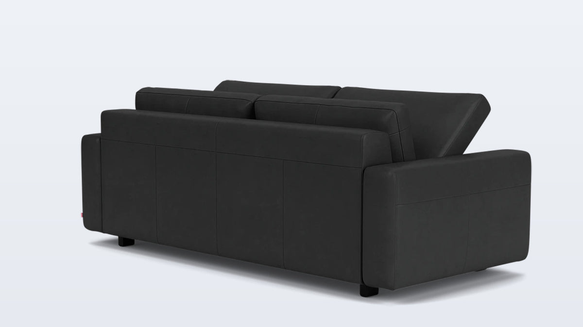 reva storage sofa - leather