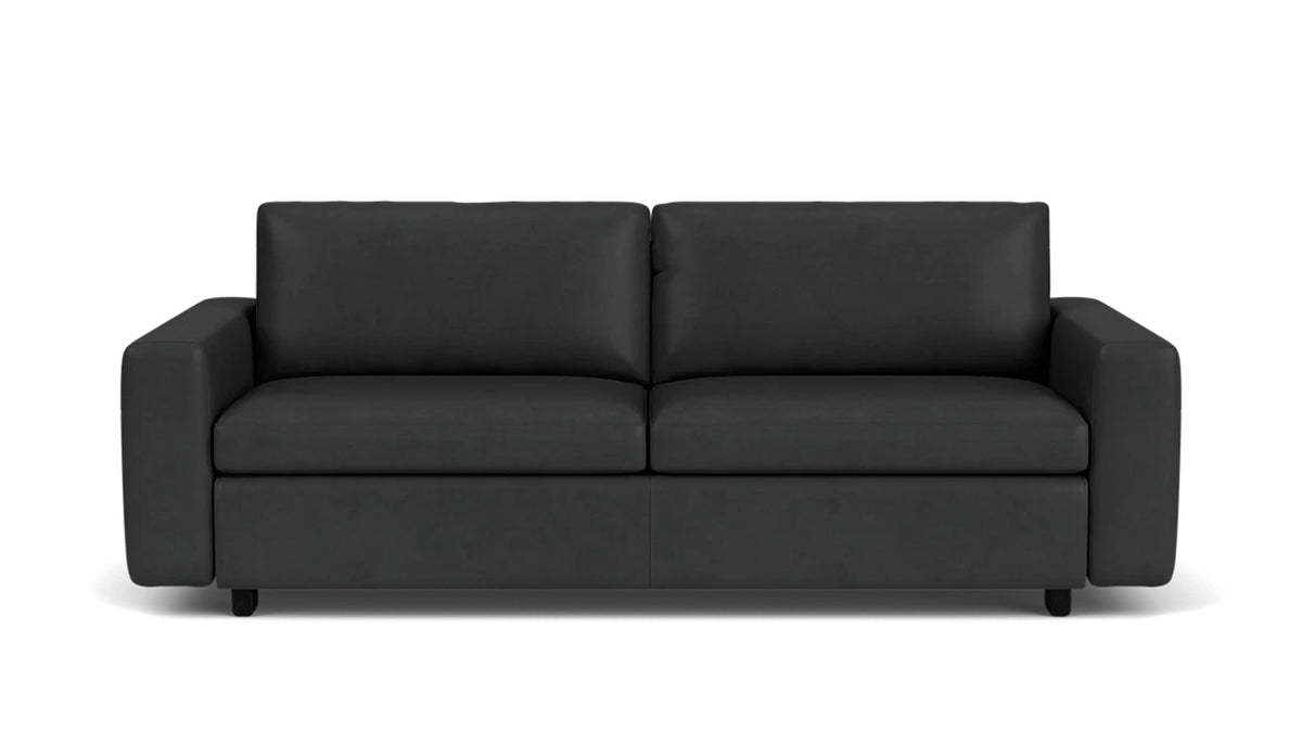 reva storage sofa - leather