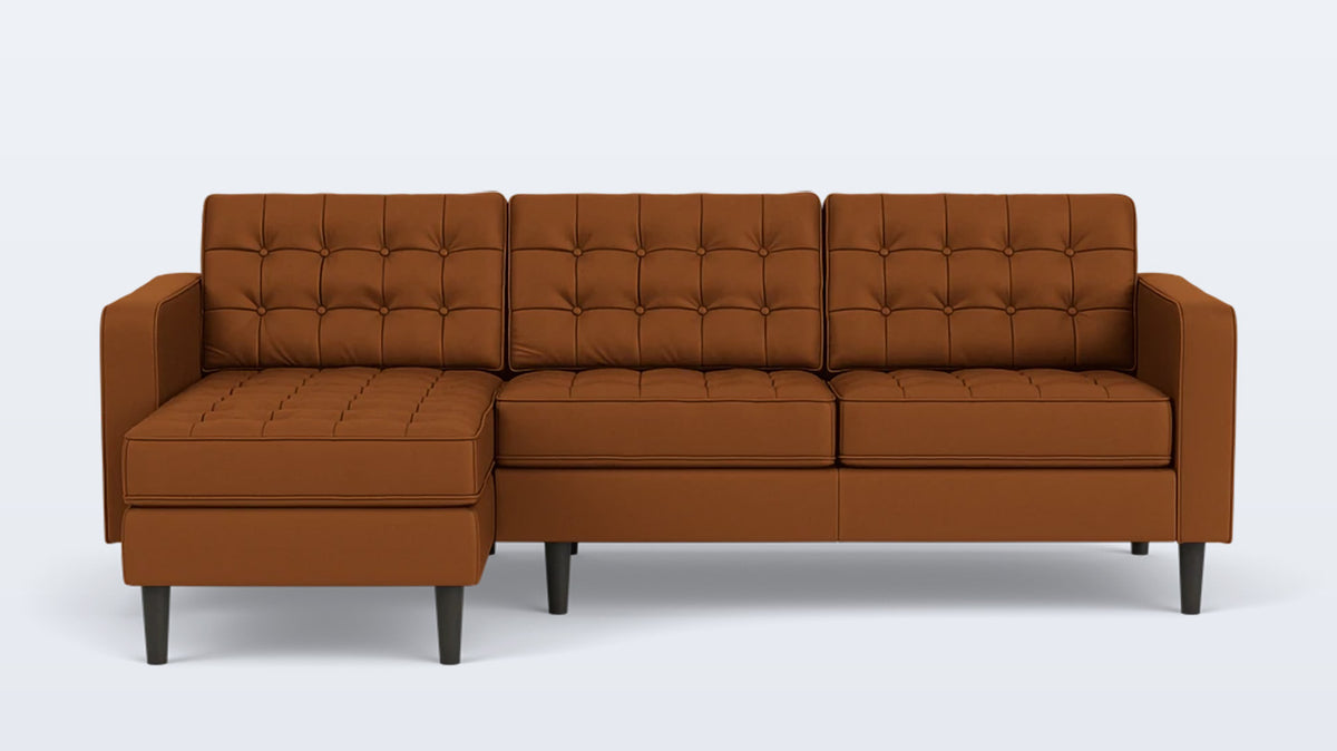 reverie 2-piece sectional - leather