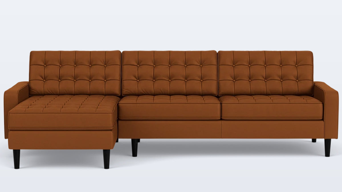 reverie 2-piece sectional - leather