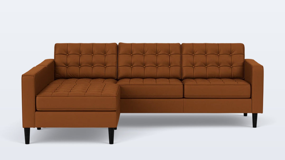 reverie 2-piece sectional - leather