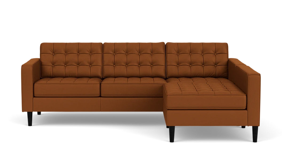 reverie 2-piece sectional - leather