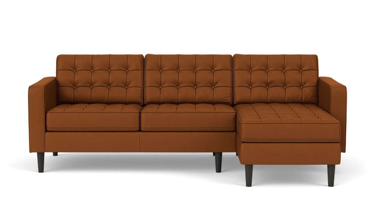 reverie 2-piece sectional - leather