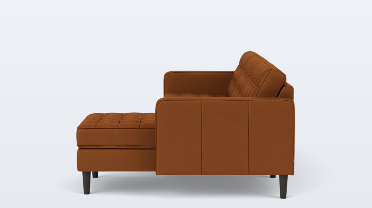 reverie 2-piece sectional - leather