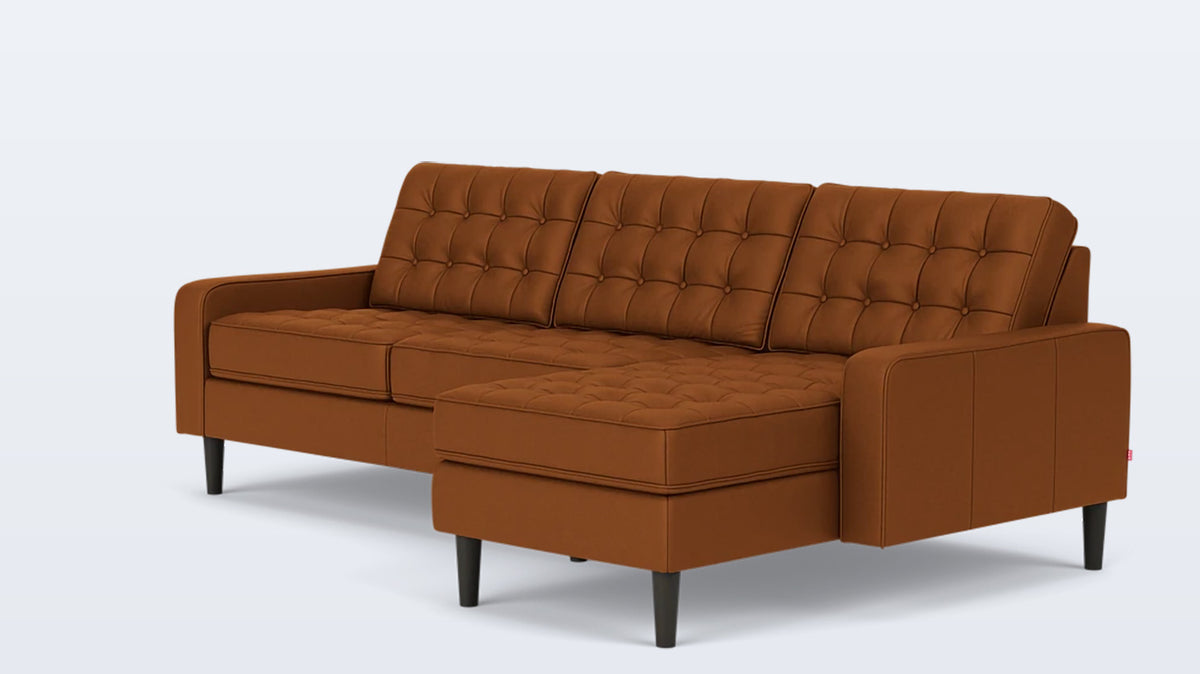 reverie 2-piece sectional - leather