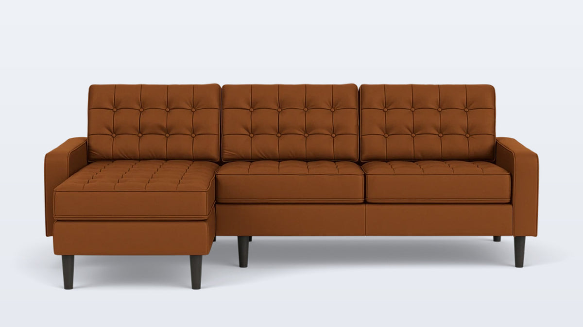 reverie 2-piece sectional - leather