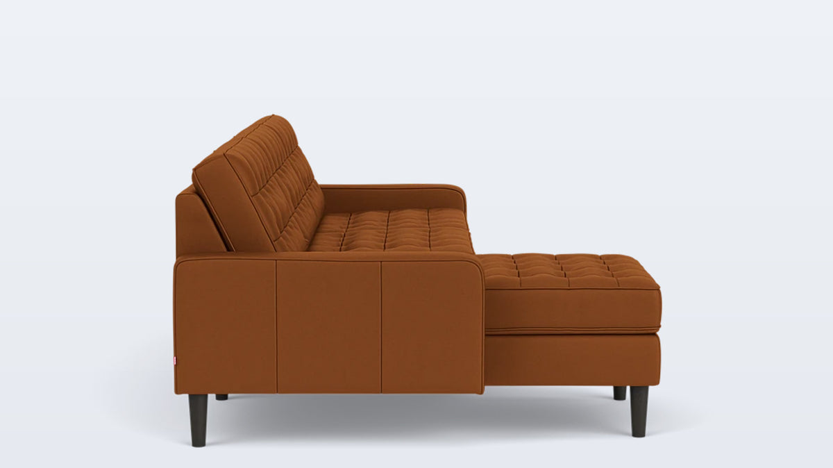 reverie 2-piece sectional - leather