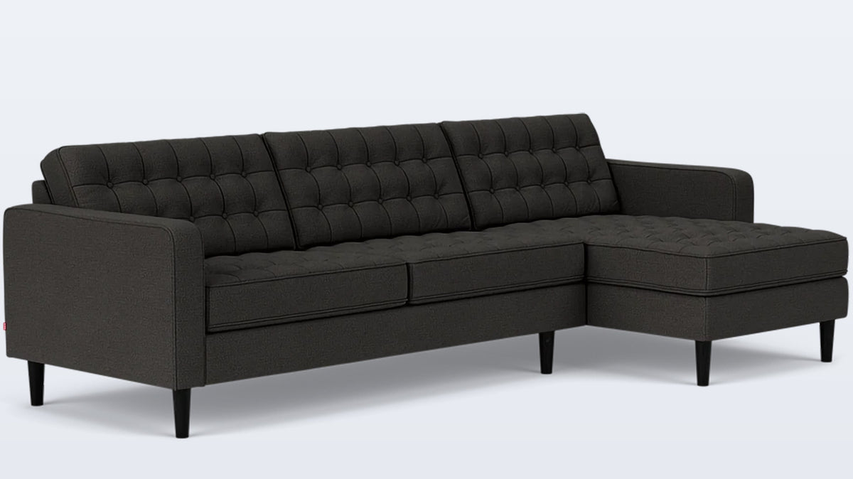 reverie 2-piece sectional - fabric