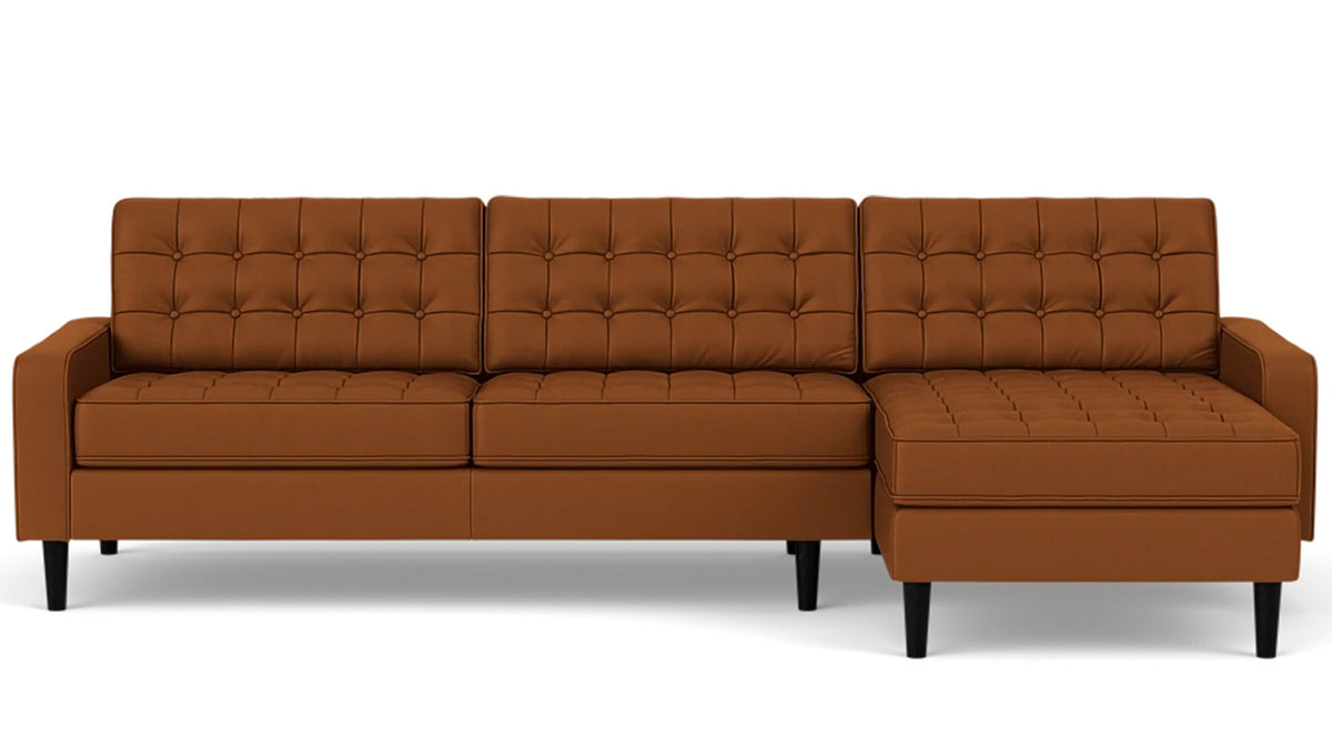 reverie 2-piece sectional - leather