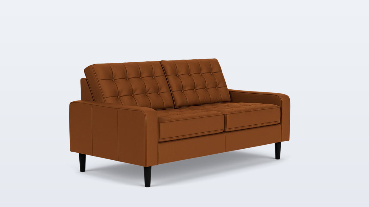 reverie loveseat - leather